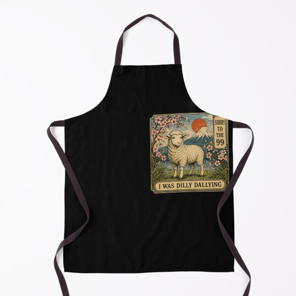 Item preview, Sorry to The 99 I was Dilly Dallying Christian Sheep designed and sold by Marblaes00.