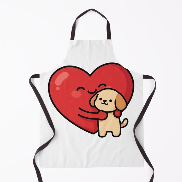Item preview, Heart Hugging Dog designed and sold by GreyMothStudio.