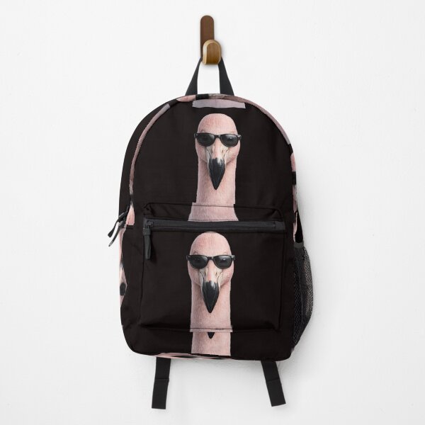 Item preview, Cute Flamingo Wearing Sunglasses Portrait designed and sold by BagFactoryUK.