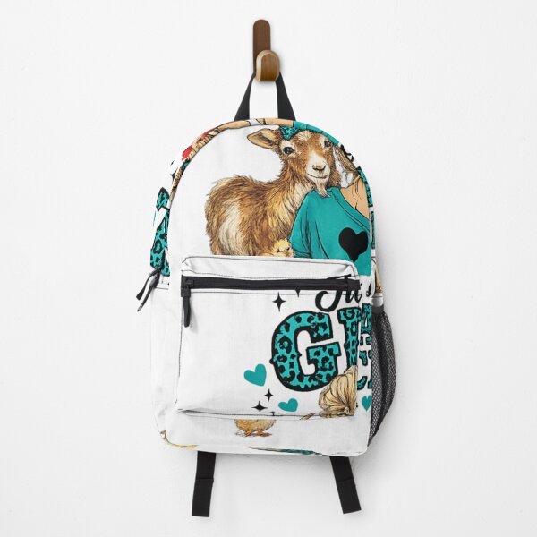 Item preview, Just A Girl Who Loves Goats And Chickens Cute Farmhouse Graphic designed and sold by Capisedo.