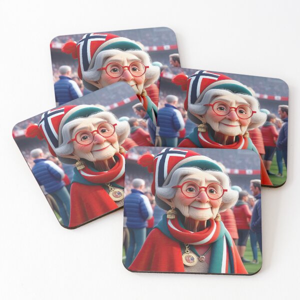 Item preview, Old Fart World Cup football supporter for Norway designed and sold by Colin Bentham.