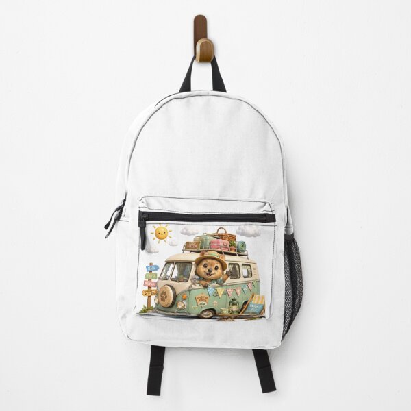 Item preview, Happy Camper journey with Quokka  designed and sold by QuirkNest Studio .