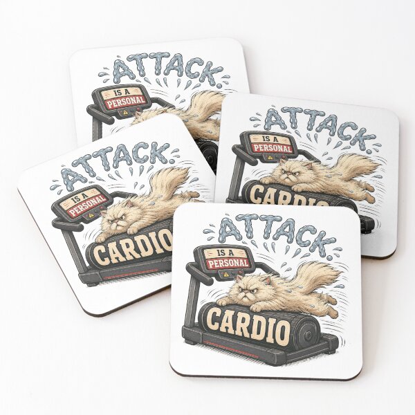 Item preview, Grumpy Cat Treadmill Cardio Gift designed and sold by Gentlestate.