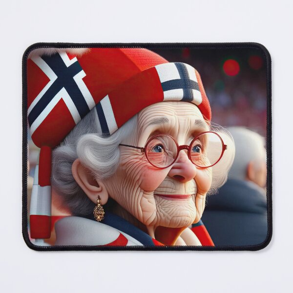 Item preview, Old Fart World Cup football supporter for Norway designed and sold by Colin Bentham.