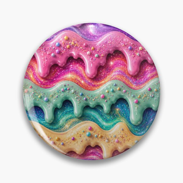 Item preview, Candy Drip Dreams | Glossy Abstract Melt Pattern designed and sold by Aramdesing.