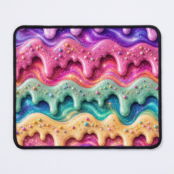Item preview, Candy Drip Dreams | Glossy Abstract Melt Pattern designed and sold by Aramdesing.