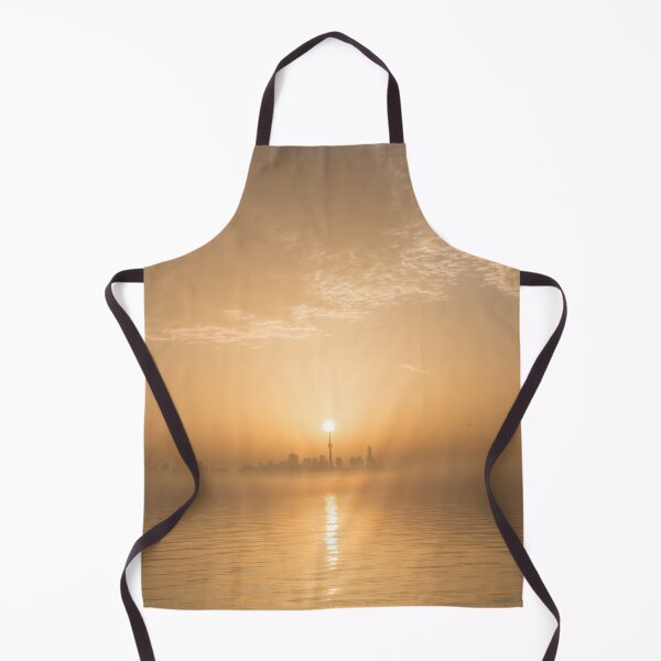 Item preview, Toronto Skyline Sunrise with CN Tower Holding the Sun designed and sold by Georgia Mizuleva.