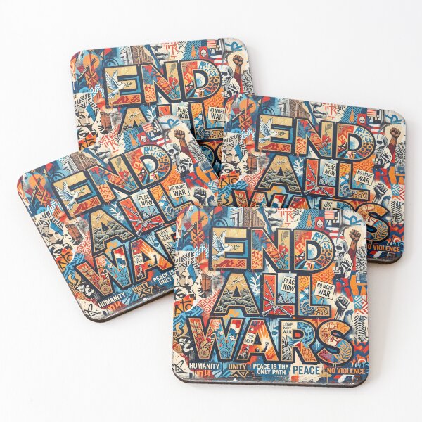 Item preview, End All Wars Mural designed and sold by Home Decor Art.