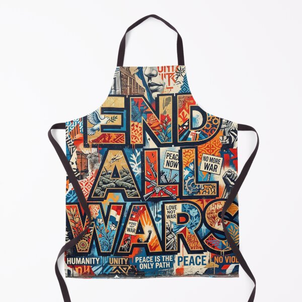 Artikelvorschau, End All Wars Mural entworfen und verkauft von Home Decor Art.