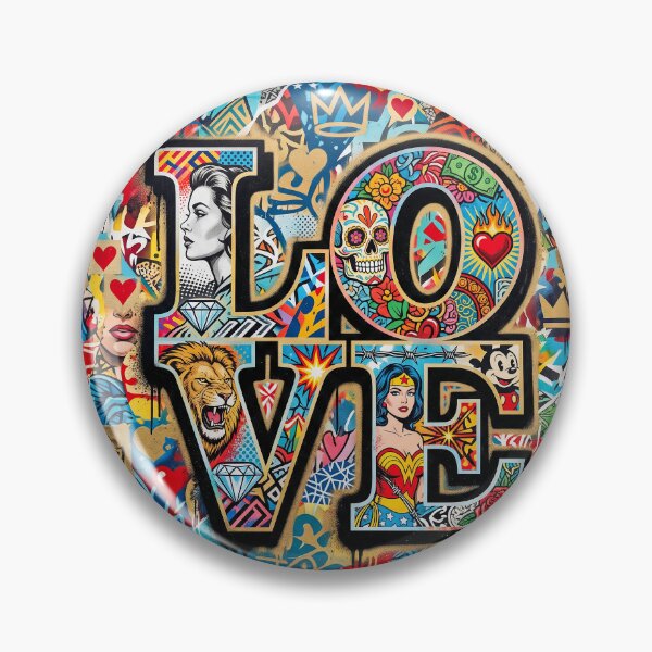 Artikelvorschau, Love Mural entworfen und verkauft von Home Decor Art.