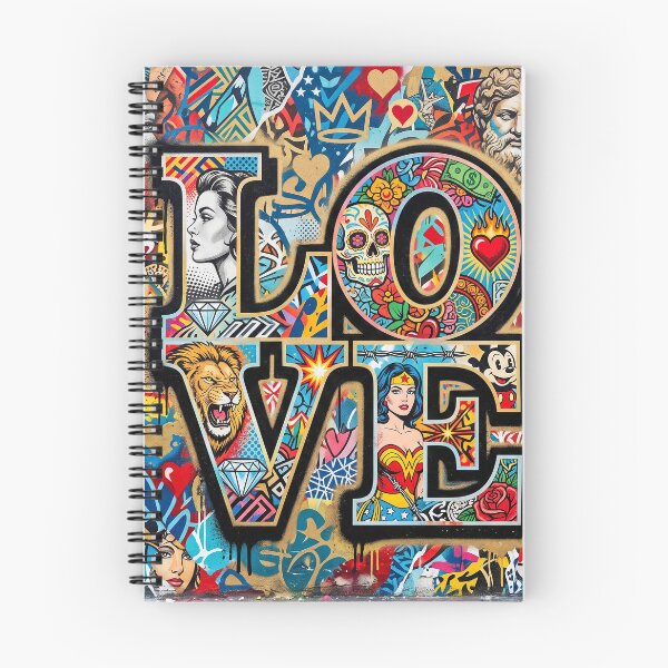 Item preview, Love Mural designed and sold by Home Decor Art.