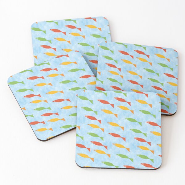 Item preview, Colorful Fish in the Crystal Clear Sea Water - Vibrant Pattern designed and sold by studiodrchicken.