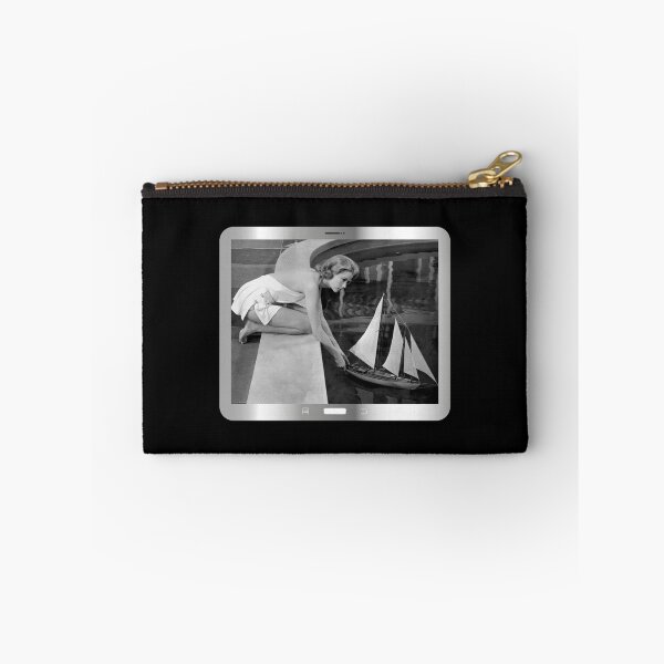 Item preview, Graceful Toy Boat (on Black) designed and sold by PawsitiveMum3.