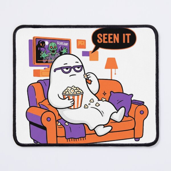 Item preview, Seen It Ghost Watching TV designed and sold by amberwathen.