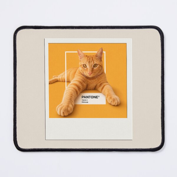 Item preview, Orange Cat Poster | Funny Cat Wall Art | Animal Illustration designed and sold by MakitoDesign.