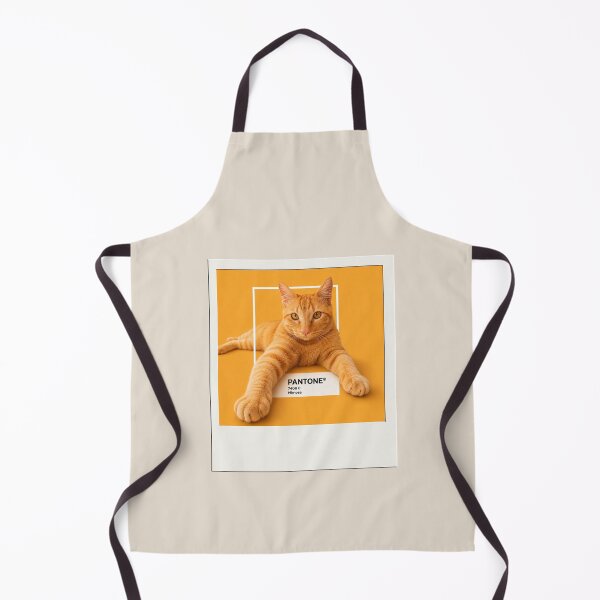 Item preview, Orange Cat Poster | Funny Cat Wall Art | Animal Illustration designed and sold by MakitoDesign.