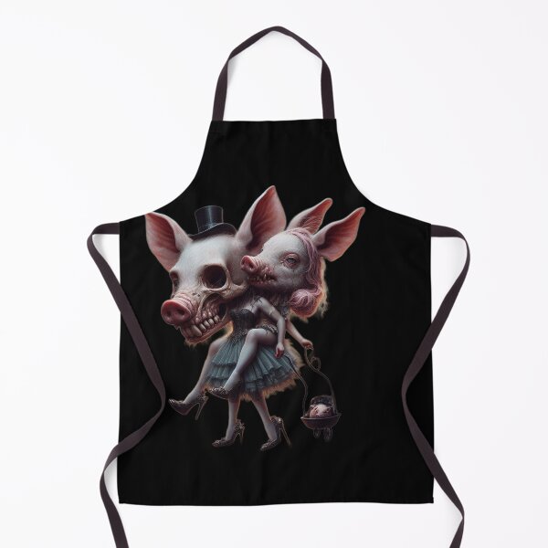 Item preview, Creepy Cute Pig Hybrid Aristocrats Gothic Fantasy designed and sold by LujziWorld.