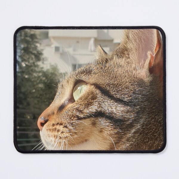 Item preview, Majestic Tabby Cat Profile in Golden Sunlight designed and sold by Yanshuf.