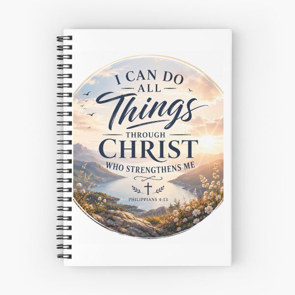 Item preview, I Can Do All Things Through Christ Who Strengthens Me – Philippians 4:13 designed and sold by Artist heart studio.