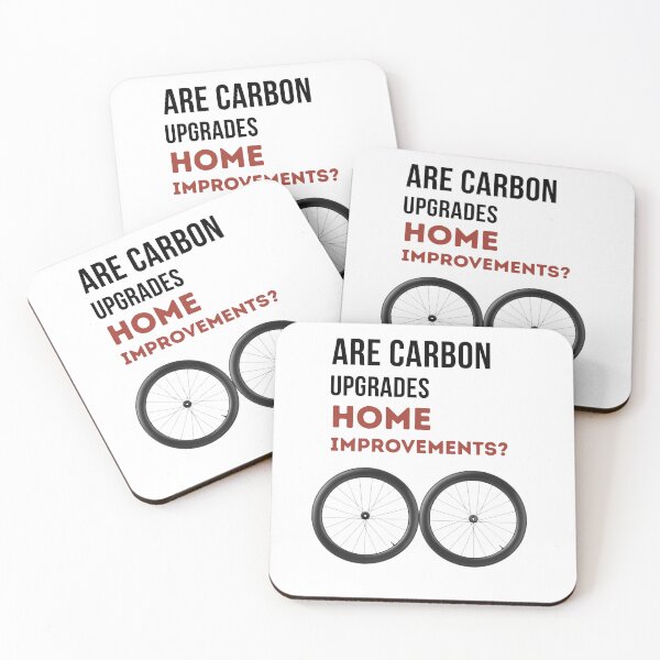 Item preview, Are Carbon Upgrades Home Improvements? Funny Cyclist Slogan designed and sold by Pedal & Pace.