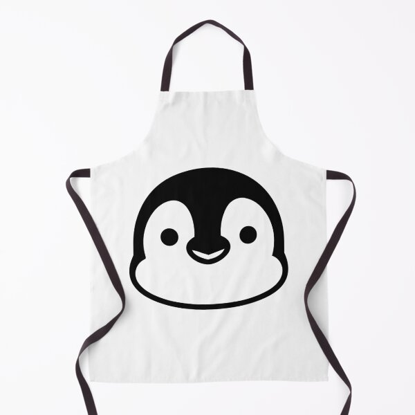 Item preview, Kawaii Penguin — Cute Minimalist Black and White Art Tee designed and sold by medicalkinoko.