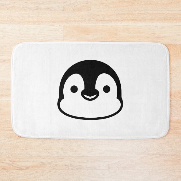 Item preview, Kawaii Penguin — Cute Minimalist Black and White Art Tee designed and sold by medicalkinoko.