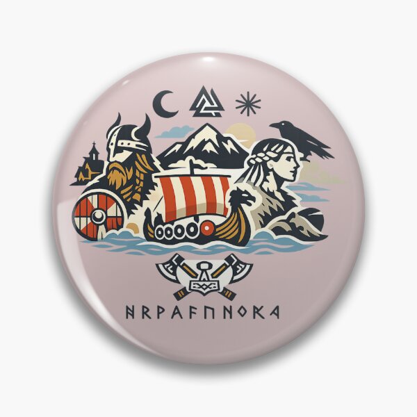 Item preview, Nordic Essence – Minimal Viking Spirit designed and sold by SeanTee.