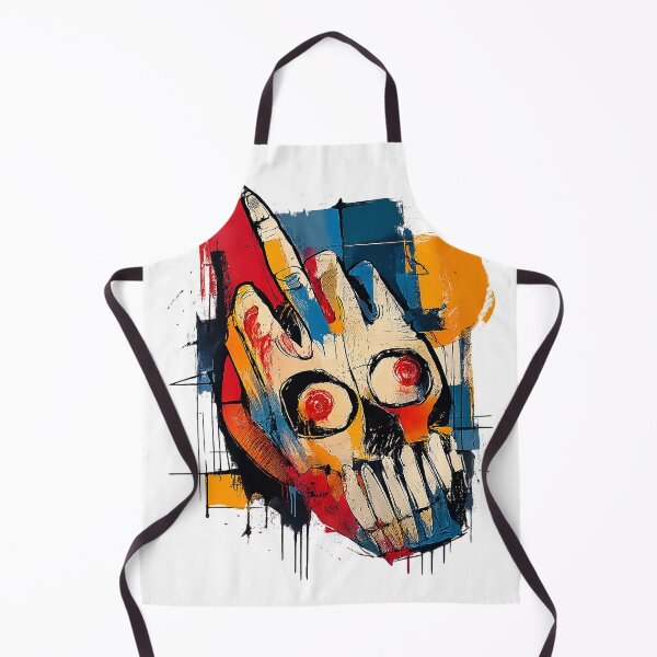 Item preview, Bold Abstract Skull Expression designed and sold by KARTICK DUTTA.