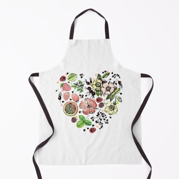 Item preview, Floral and berry heart  designed and sold by Anna  Yudina.