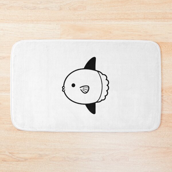 Item preview, Kawaii Ocean Sunfish — Cute Mola Mola Illustration Tee designed and sold by medicalkinoko.