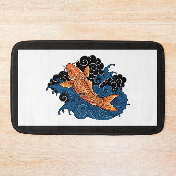 Item preview, Traditional Japanese Koi Fish Tattoo Art designed and sold by Neo Tokio.