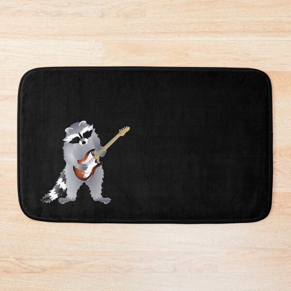 Item preview, Raccoon Playing Right Handed, Sunburst Electric Guitar designed and sold by Adamo-illustration.