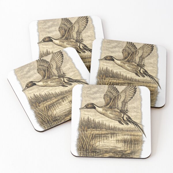 Item preview, Northern Pintail Wetland Flight designed and sold by KrungiT Design .