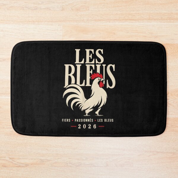 Item preview, Les Bleus France Football National Team Rooster Vintage Sports Crest Graphic designed and sold by Phil Ben.