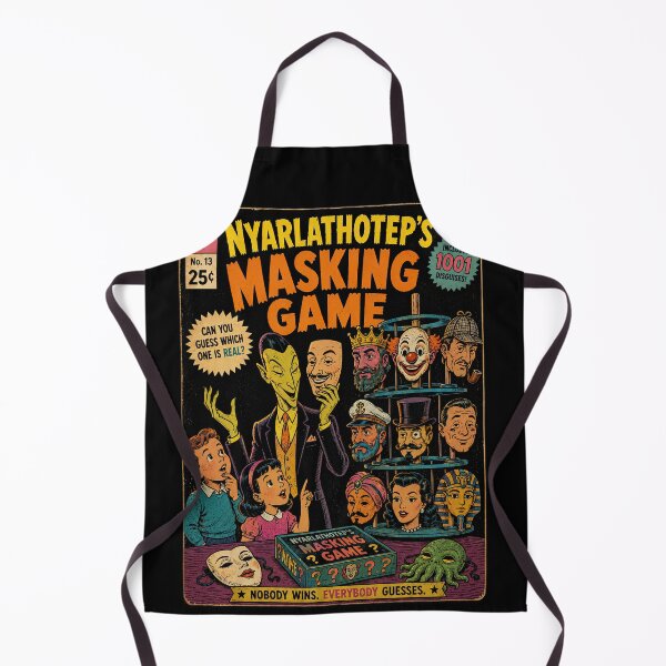Item preview, Nyarlathotep's Masking Game – Vintage Cosmic Horror Board Game Illustration designed and sold by obstinator.