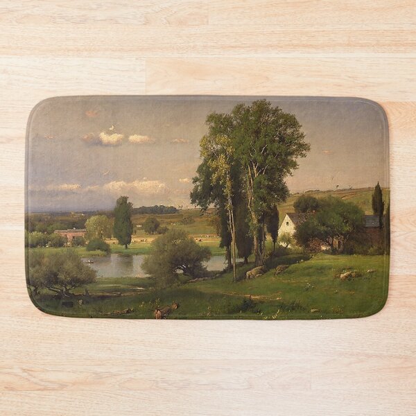 Item preview, Old Homestead by George Inness designed and sold by tomorrowsart.