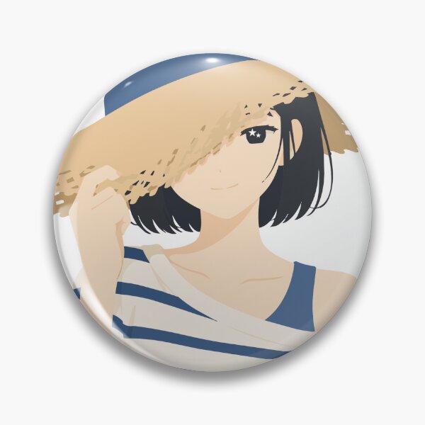 Item preview, Straw Hat Girl — Summer Aesthetic Japanese Illustration Tee designed and sold by medicalkinoko.