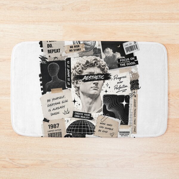 Item preview, Vintage Aesthetic Collage David Statue Poster designed and sold by Echo_Design.