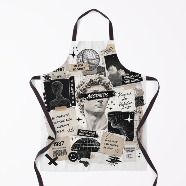 Item preview, Vintage Aesthetic Collage David Statue Poster designed and sold by Echo_Design.