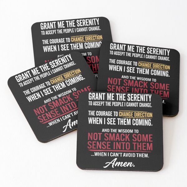 Item preview, Grant Me The Serenity Serenity Prayer Parody Funny Sarcastic Serenity Prayer designed and sold by Phil Ben.