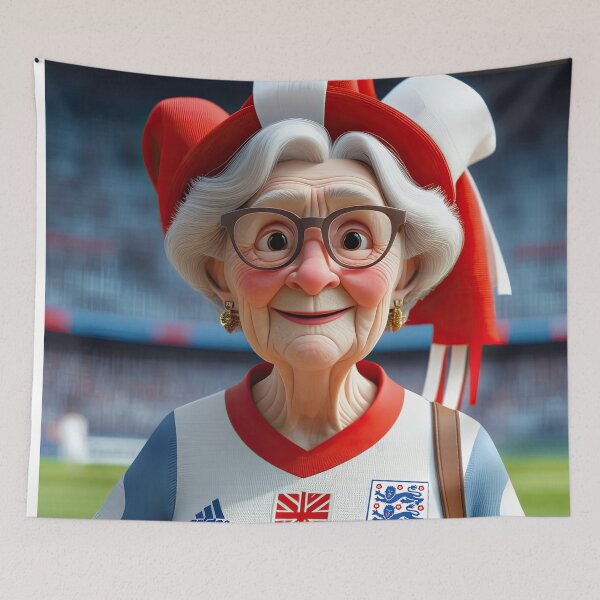 Item preview, Old Fart World Cup football supporter for England designed and sold by Colin Bentham.