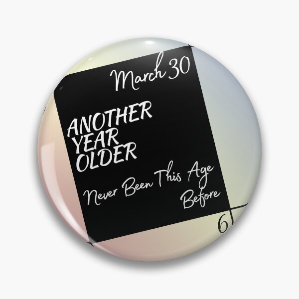 Item preview, March 30th birthdays designed and sold by serenebookworm.