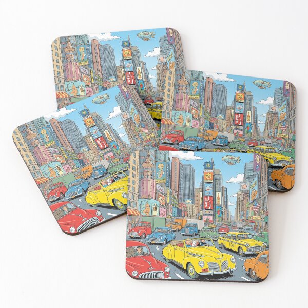 Item preview, TinTin in New York designed and sold by Mark Vickers.