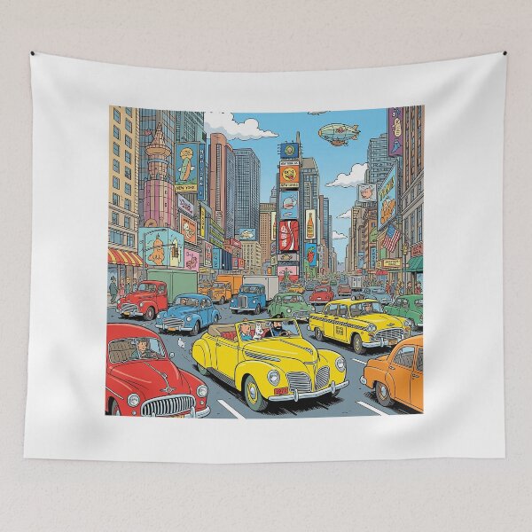 Item preview, TinTin in New York designed and sold by Mark Vickers.
