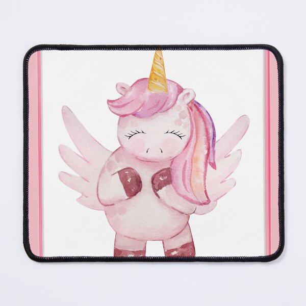 Item preview, Cute Unicorn in Pink Frame designed and sold by TeeGeeTees.