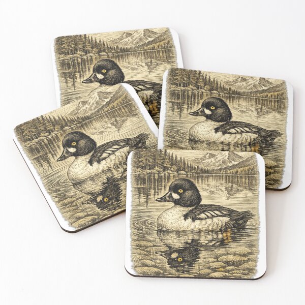 Item preview, Common Goldeneye Lake Guardian designed and sold by KrungiT Design .