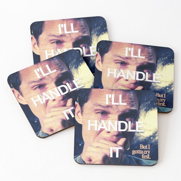 Item preview, I’ll Handle It But I Gotta Cry First - Crying Meme designed and sold by pulse_retail.