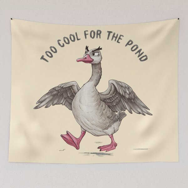 Item preview, Goose - Too Cool for the Pond designed and sold by 123ks.