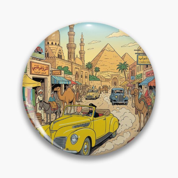 Item preview, TinTin in Cairo designed and sold by Mark Vickers.