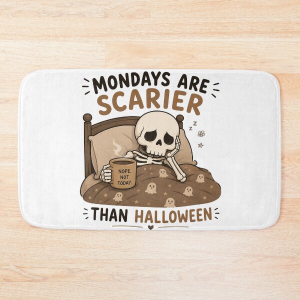 Item preview, Mondays Are Scarier Than Halloween designed and sold by amberwathen.